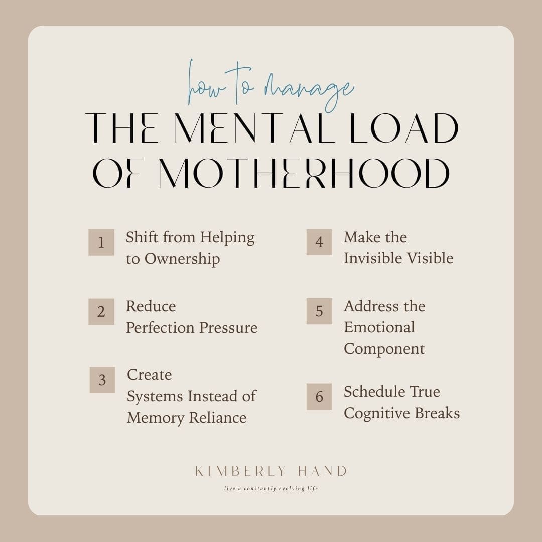 How to Manage the Mental Load of Motherhood