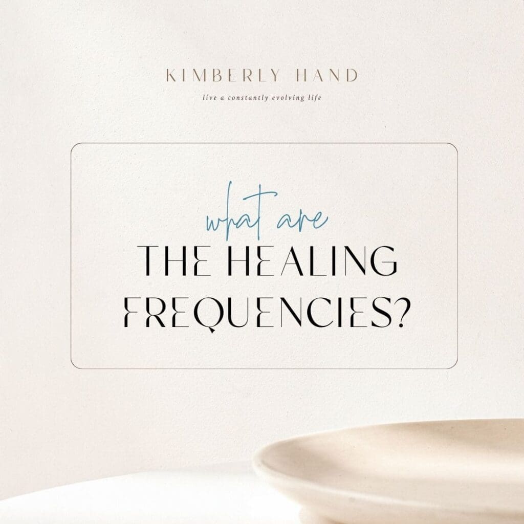 What are the healing frequencies?