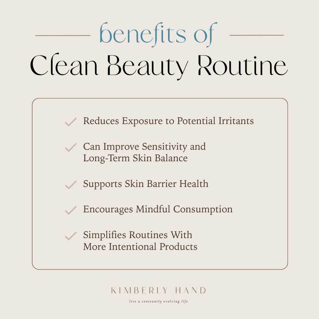 Benefits of Clean Beauty Routine