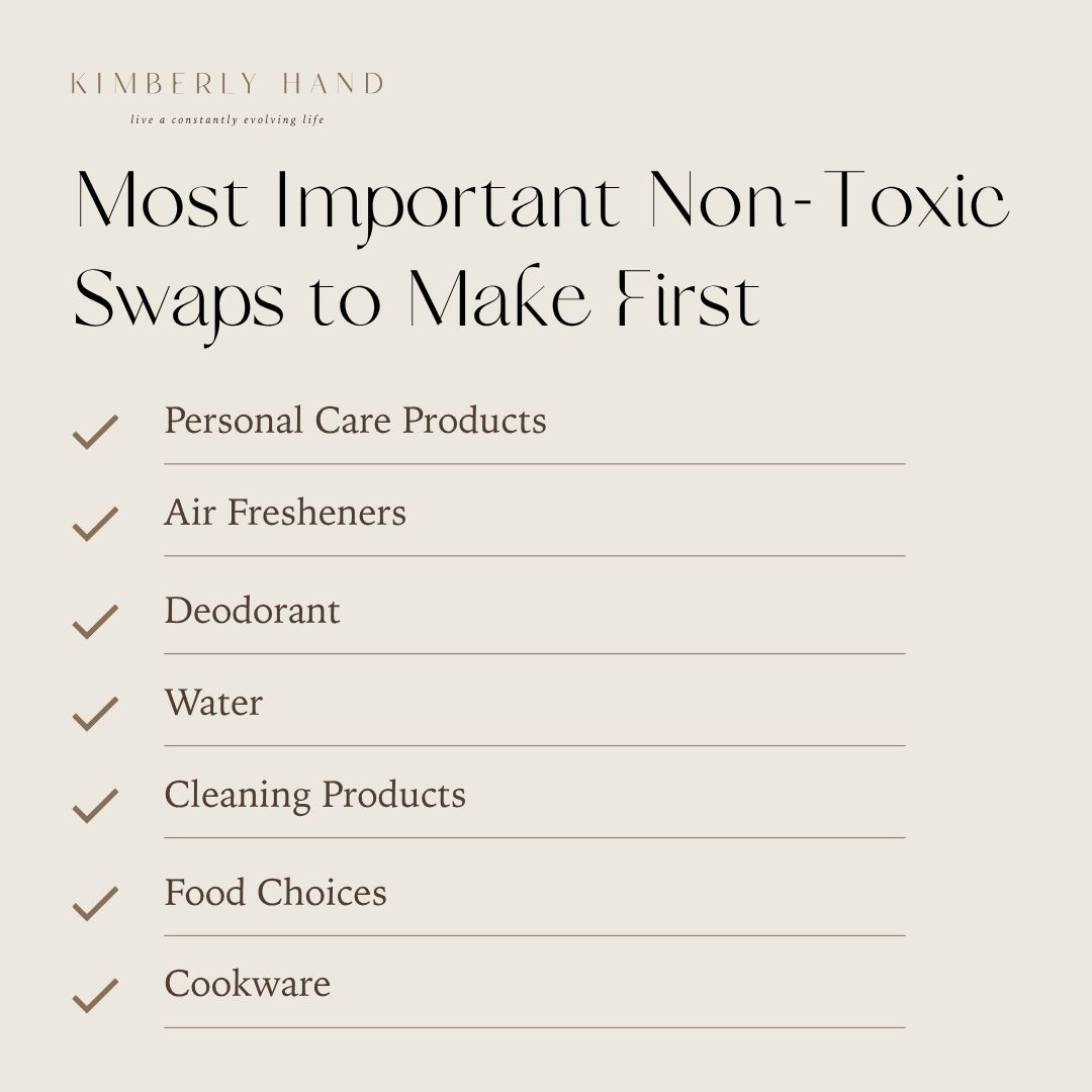 Most Important Non-Toxic Swaps to Make First