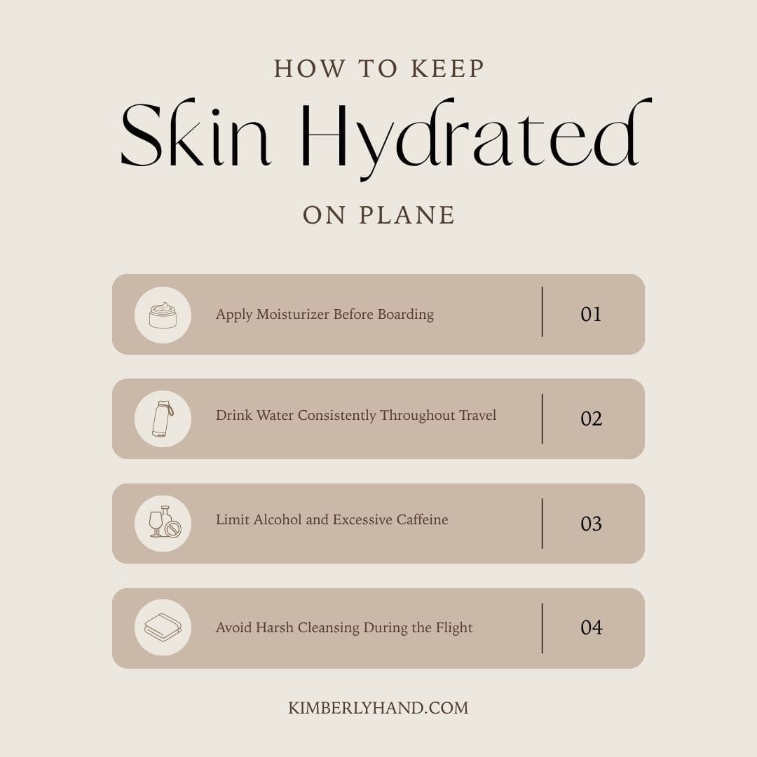 How to Keep Skin Hydrated on Plane